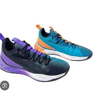 Puma Uproar Charlotte Asg Fade Basketball Mens Purple Sneakers Size 10.5 Mens